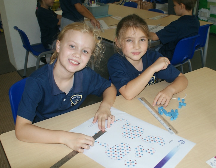 primary school students at one of the cheapest international schools in singapore invictus