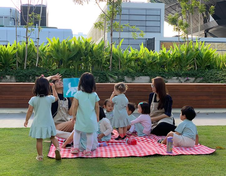 outdoor playtime at trehaus school boosts immunity and helps prevent spread of covid-19 coronavirus