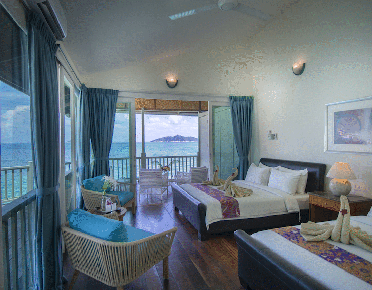 rawa island resort rooms and villas accommodation