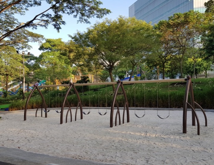 Admiralty Park Playground swing