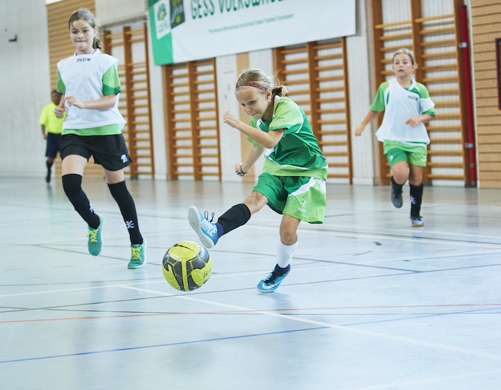 wellness at GESS kids soccer girls football