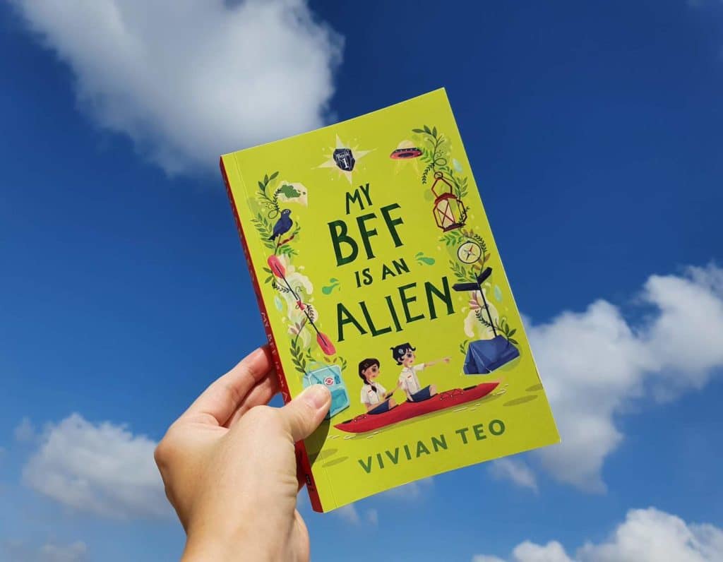 singapore childrens books my bff is an alien ya vivian teo