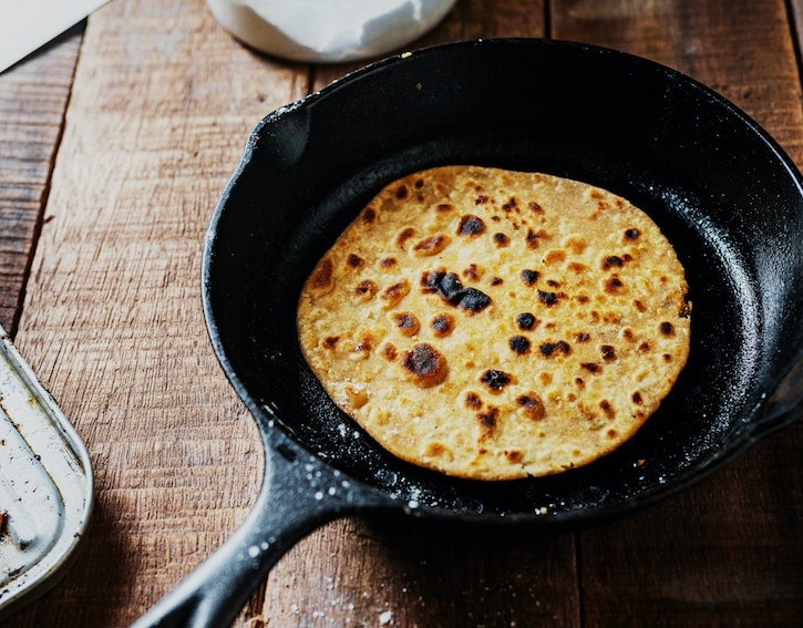 bread recipes at home: no oven naan