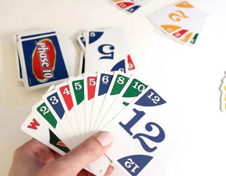 phase 10 card game