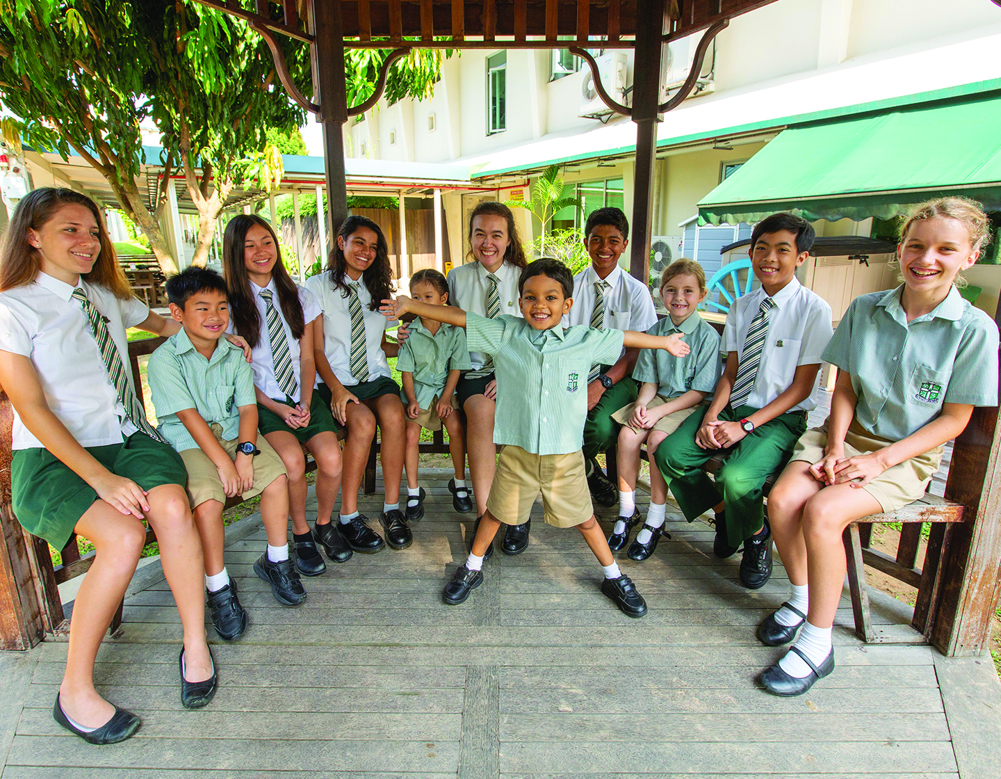 SJI International Elementary School students diversity