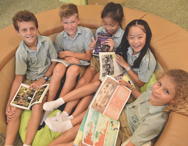 diverse student body at SJI International School