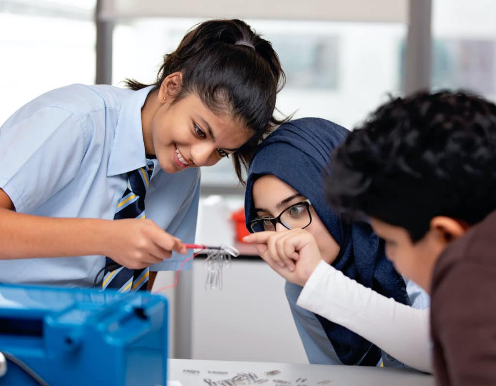 students at new british international school north london collegiate school (singapore)