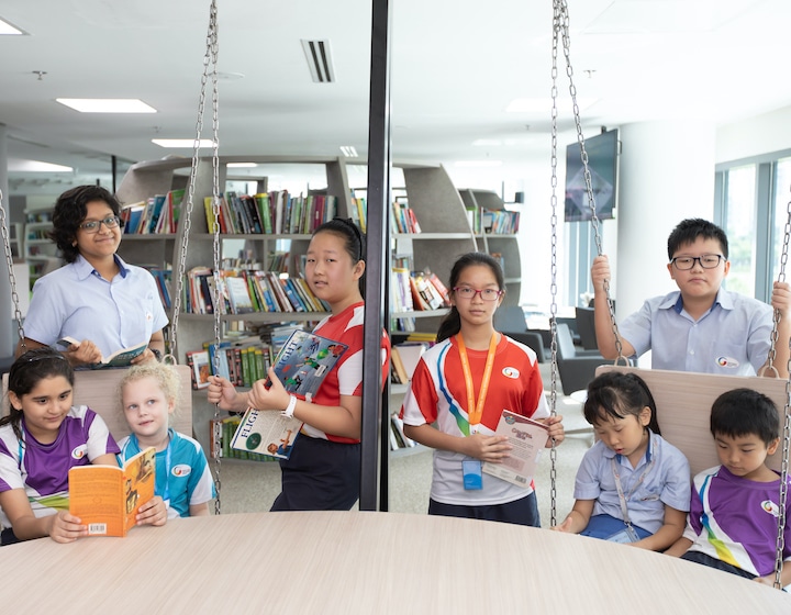 international schools in singapore GISS students