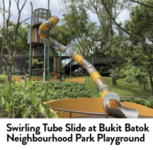 Huge Swirling Tube Slide at Bukit Batok Neighbourhood Park