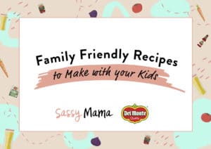 Meal prep and recipe planner for kids with Del Monte