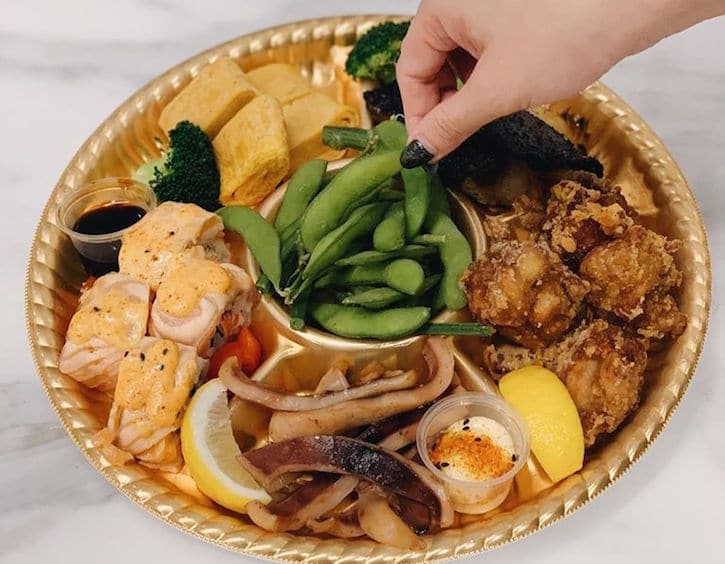 sun with moon sushi delivery singapore platter