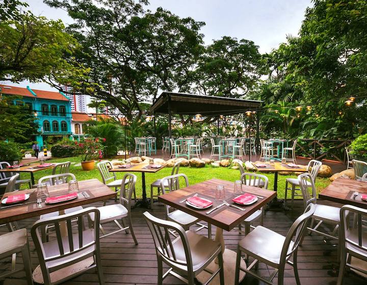 outdoor dining singapore latteria mozzarella bar duxton hill