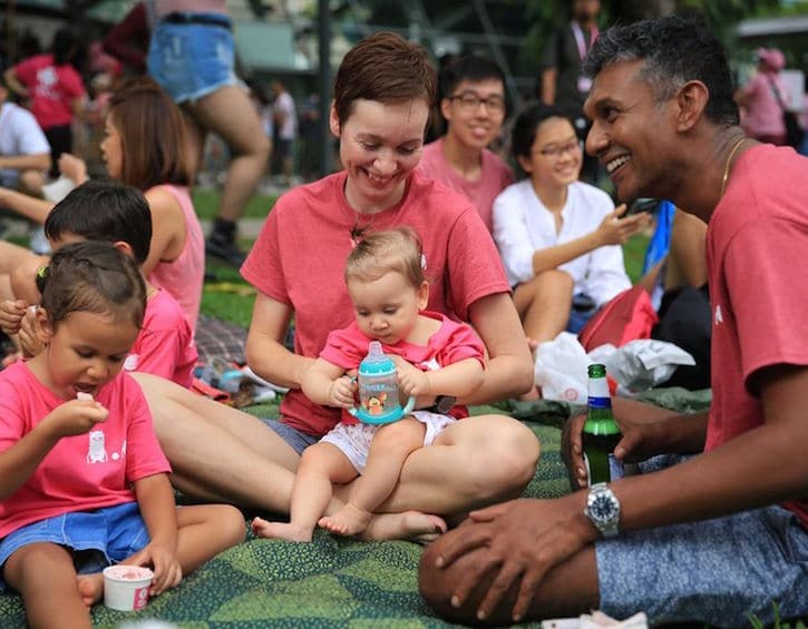 pink dot for kids family