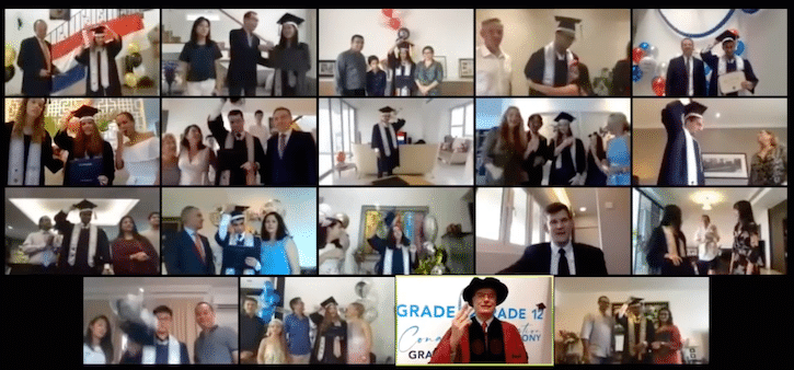 sais Stamford American International School virtual graduation ceremony 2020