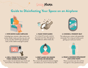 how to disinfect on airplane tips travel hygiene flight
