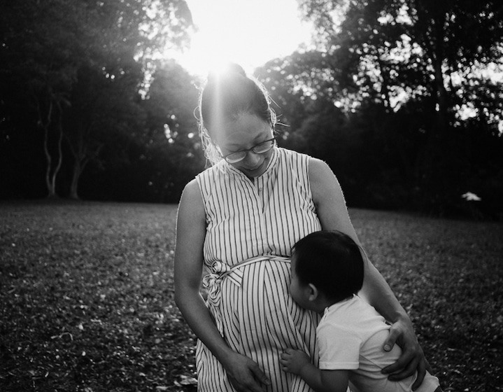 maternity photo shoot with larry toh photography