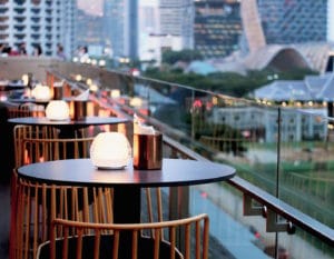 outdoor dining singapore alfresco restaurants aura