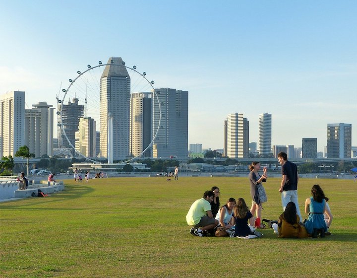 parks in singapore marina barrage