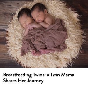 breastfeeding twins baby