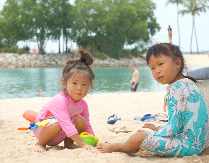 sentosa for kids beach guide tanjong beach