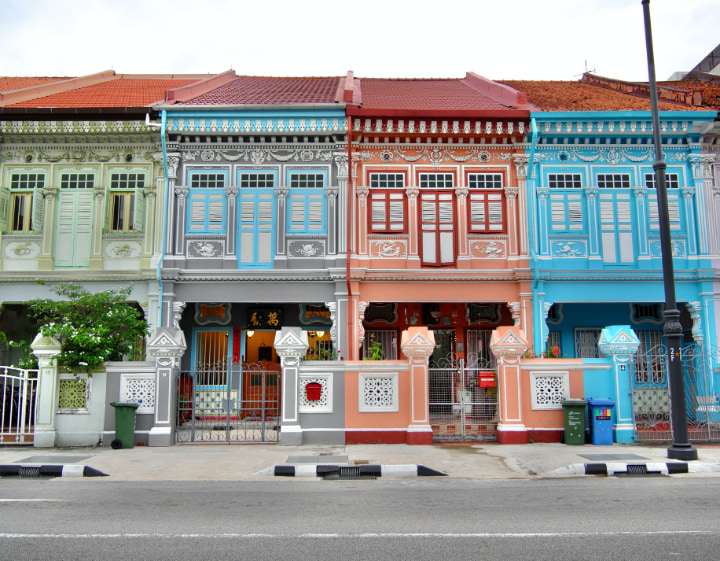 Joo Chiat - Peranakan shophouses