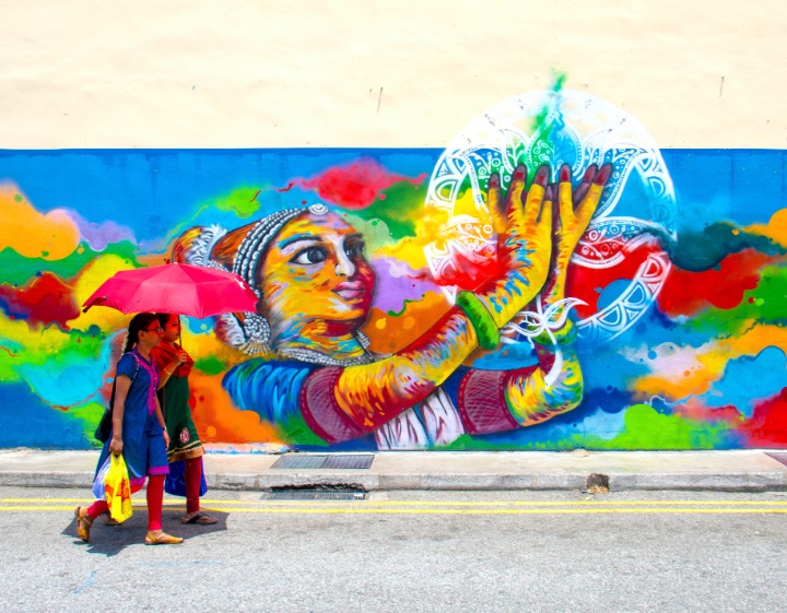 little india - Alive @ CLIVE by Traseone street art
