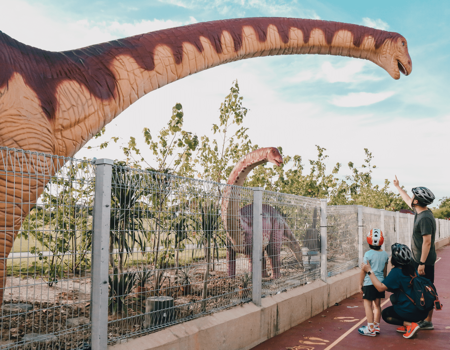 March Holidays changi Jurassic Mile dinosaurs