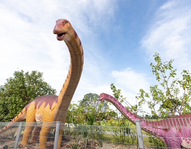 changi Jurassic Mile dinosaurs 