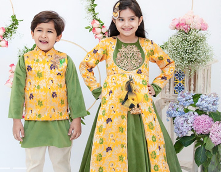 Varieties of Indian Clothes for Kids