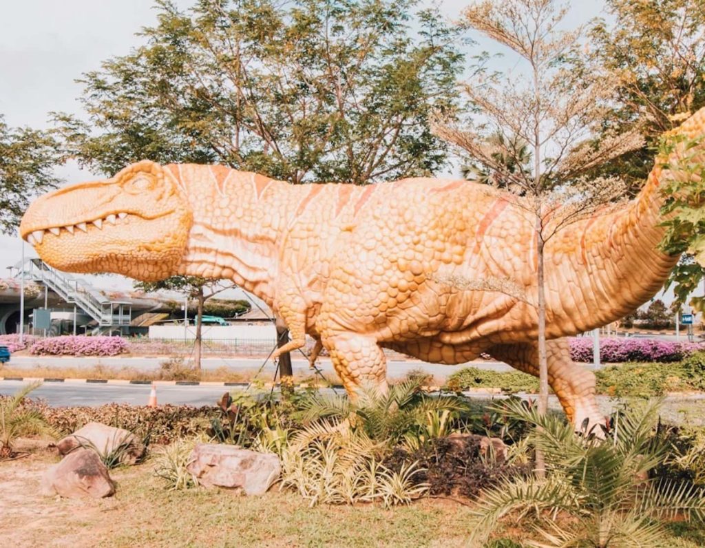 new dinosaurs Changi jurassic mile