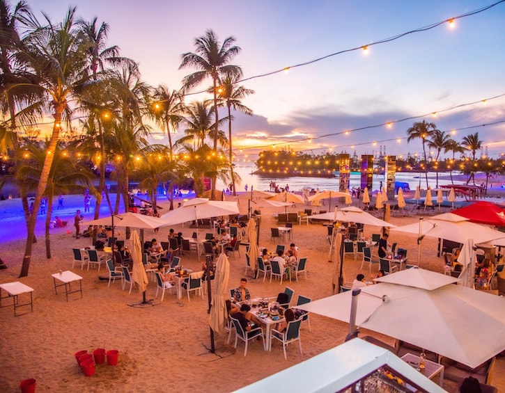ola beach club singapore kids family