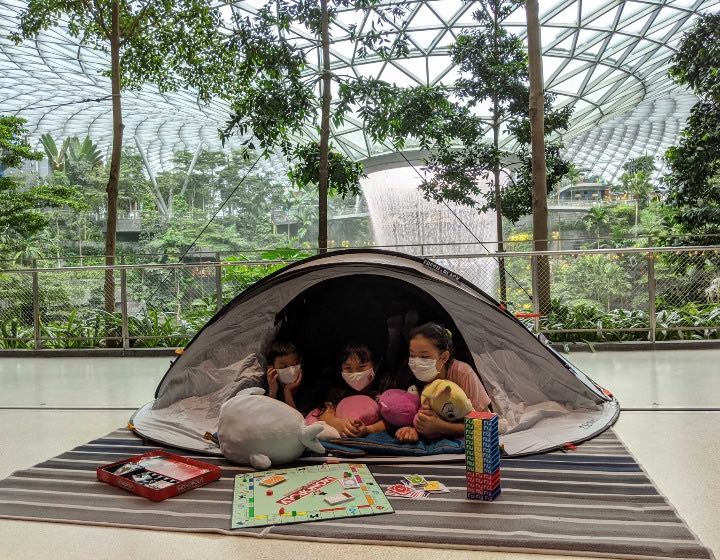 Changi Festive Village Jewel Glamping Snow Dinosaurs More Changi Festive Village Jewel Glamping Snow Dinosaurs More