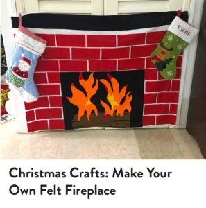 Christmas_DIY firepalce crafts