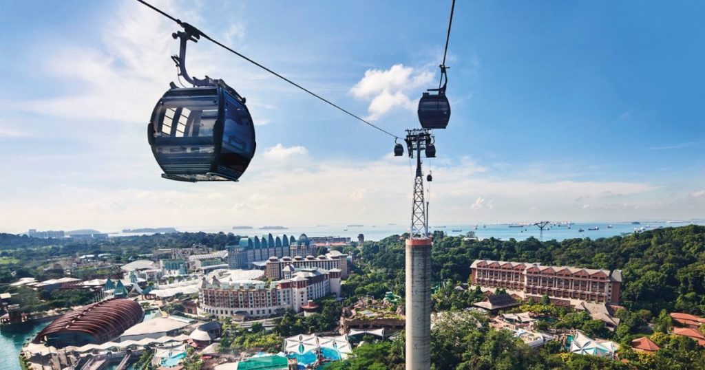 Singapore Cable Car - One Faber Group Mastercard Christmas Promotions