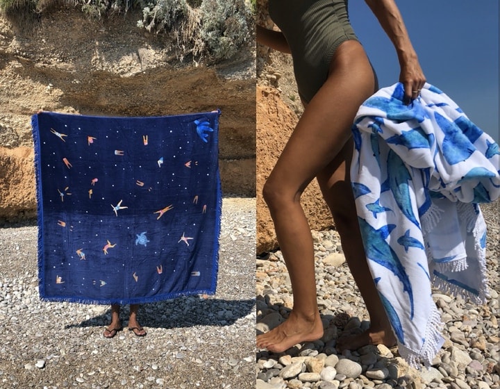 beasties beach towels marine life conservation