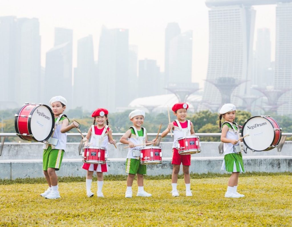 Kinderland Preschool Singapore Marching Band