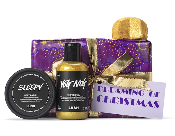 lush body care christmas gift set