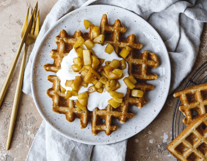 vegan waffles