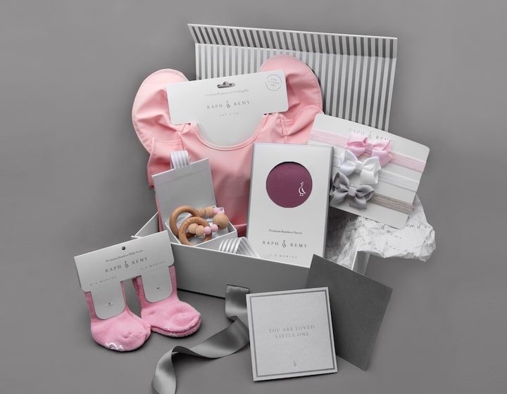 baby gift ideas baby gift box raph & remy