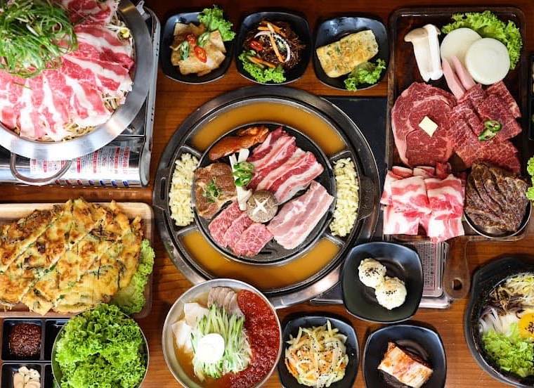 Best Korean BBQ in Singapore at MiMi Korean BBQ Grilled Meat Side Dishes