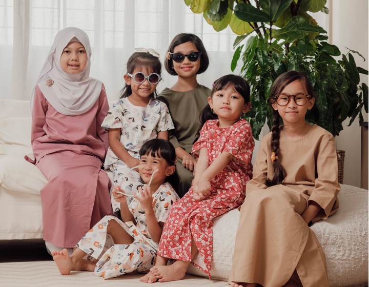 2024 Kids Baju Kurung Singapore Hari Raya Outfits