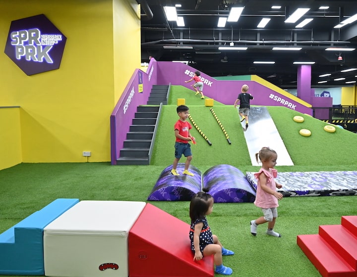superpark kids gym soft play area