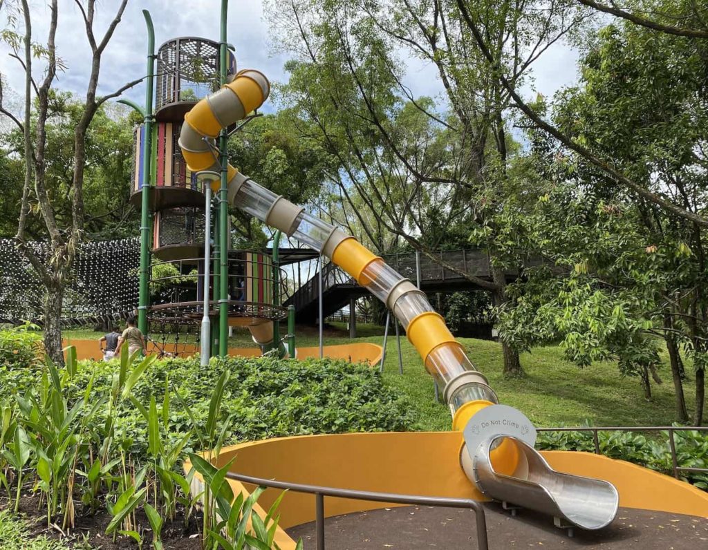 Bukit Batok Neighbourhood Park playground with slides