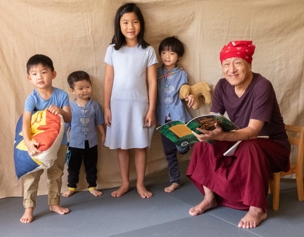 blue lion preschool bilingual buddhist approach