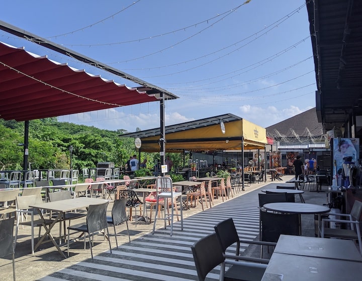 punggol container park restaurants alfresco outdoor dining