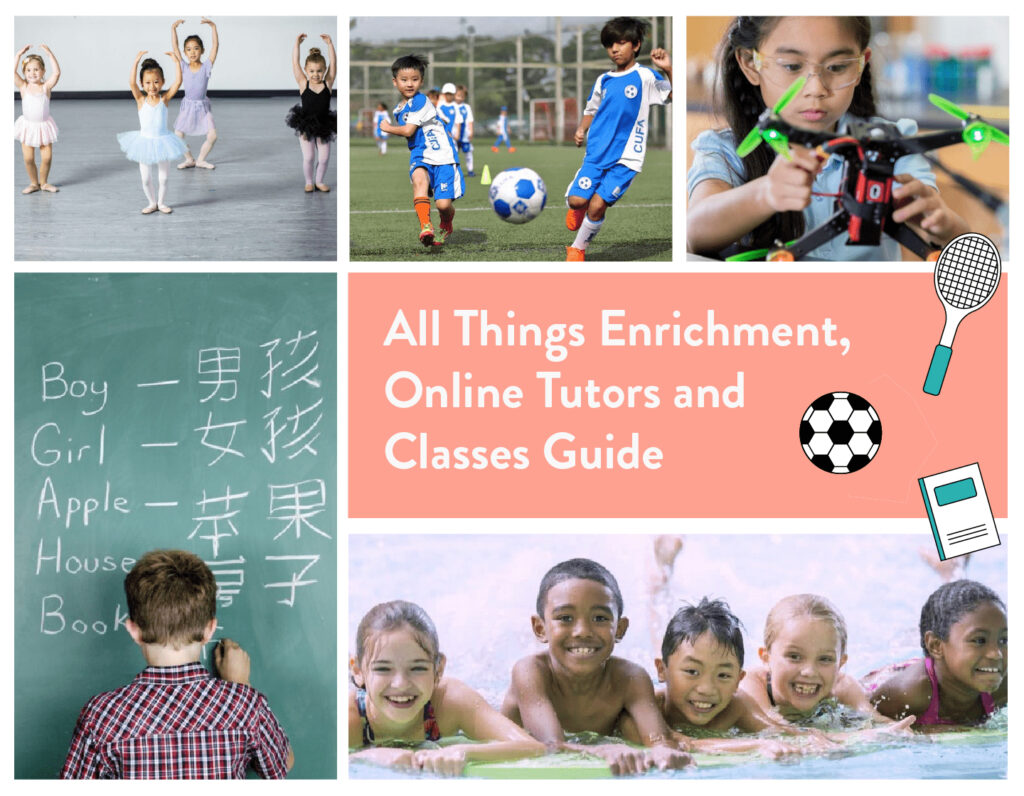 All things enrichment, online tutors and classes 2022