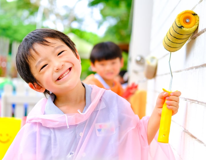 Kiddiwinkie Schoolhouse outdoor play