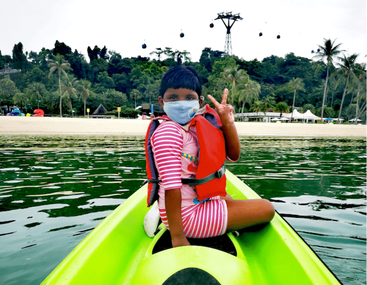 matthew-kumar-phase-2-ha-staycation-kayaking-sentosa-beach