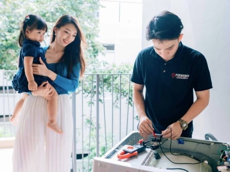 handyman in singapore - fixwerks - washing machine repair