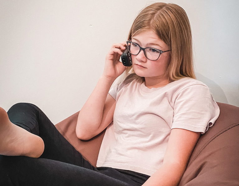 is the landline phone better for kids?